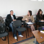 Reuniune de lucru, proiect EVA, 6 Aprilie 2012